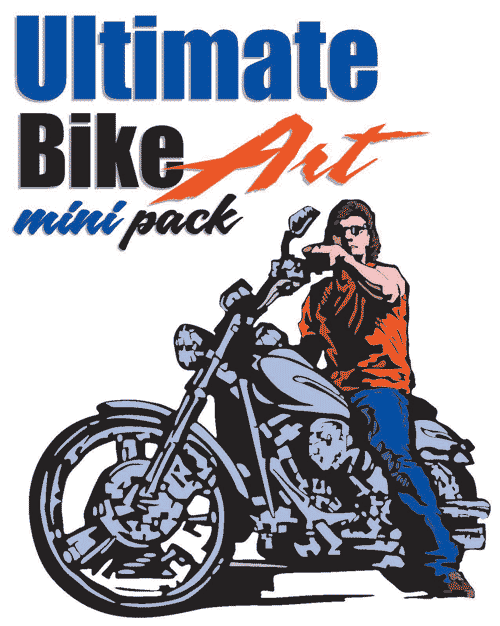 ClipArt Design - Ultimate Bike Art - Mini Pack