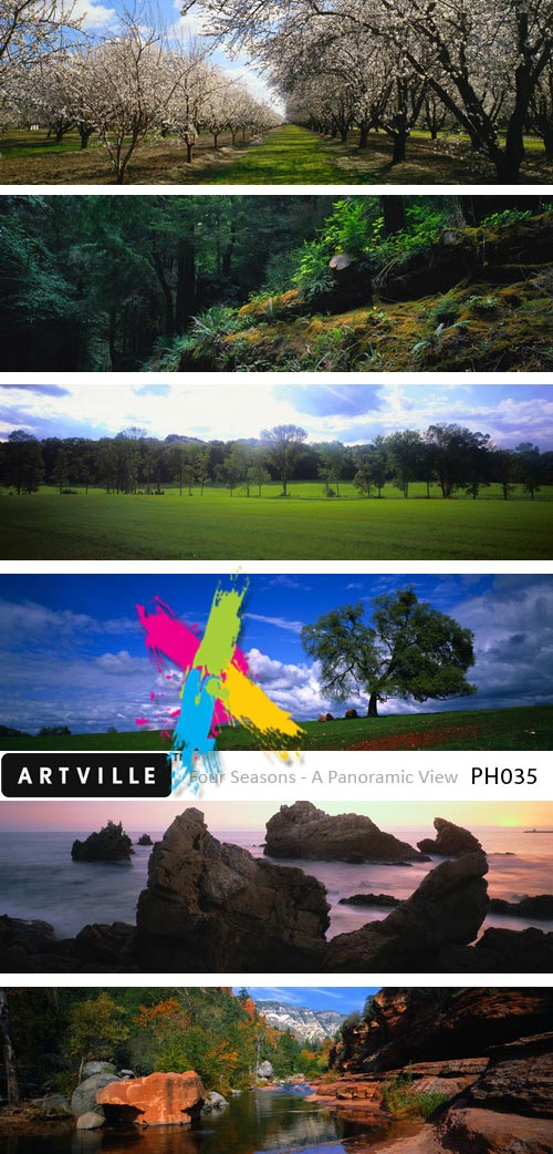 Artville PH035 Four Seasons - A Panoramic View