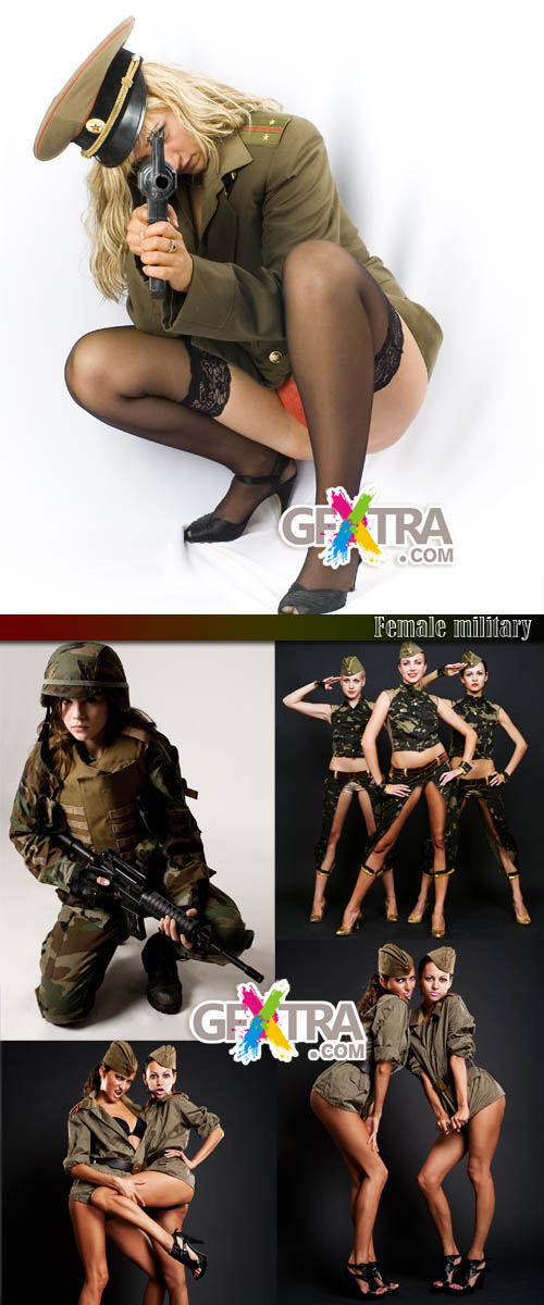 Female Military, 5xJPGs