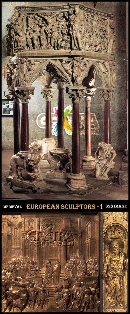 Medieval European Sculptors - 1 [Artists, Works and Periods]