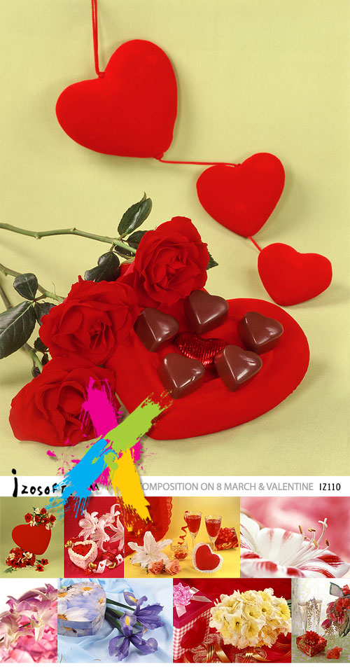 Izosoft IZ110 Composition on 8 March & Valentine