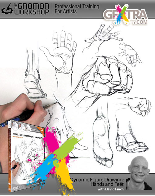 Dynamic Figure Drawing: Hands and Feet with David Finch
