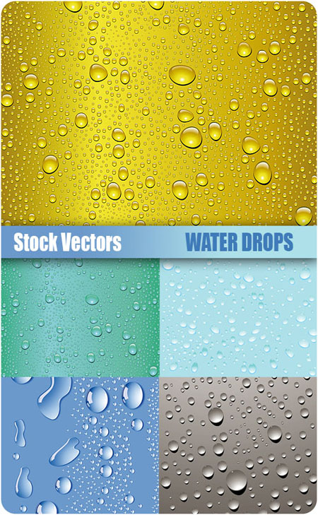 Stock Vectors - Water Drops