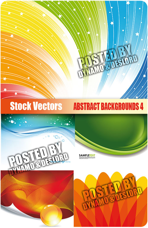 Stock Vectors - Abstract backgrounds 4