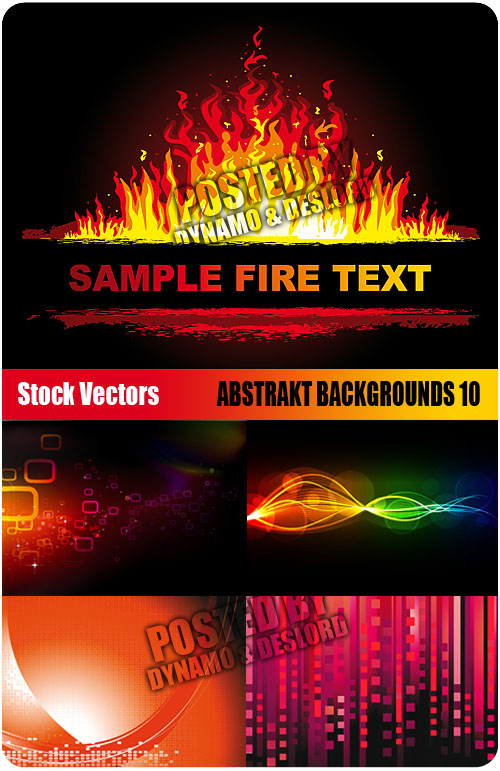Stock Vectors - Abstrakt Backgrounds 10_10
