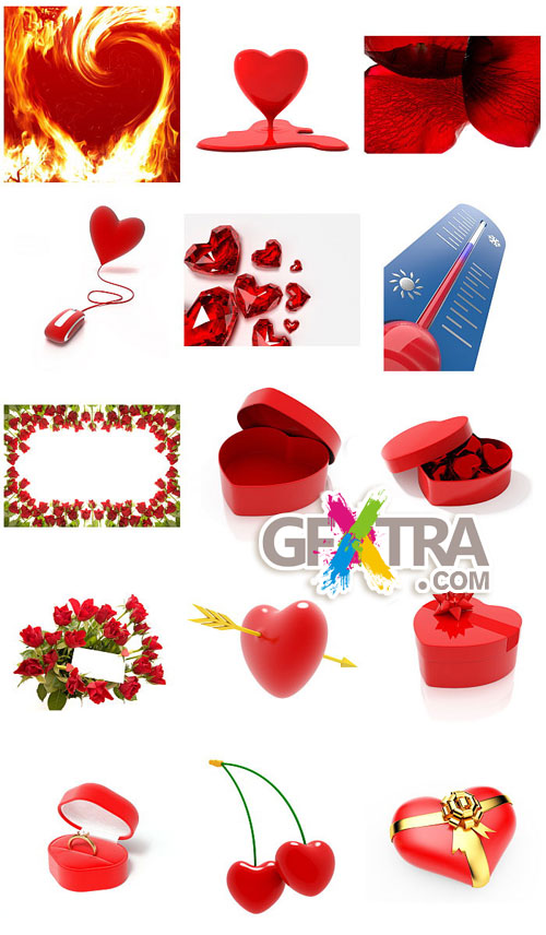 Valentine's Day Images II - 35xJPGs Shutterstock