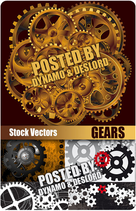 Stock Vectors - Gears