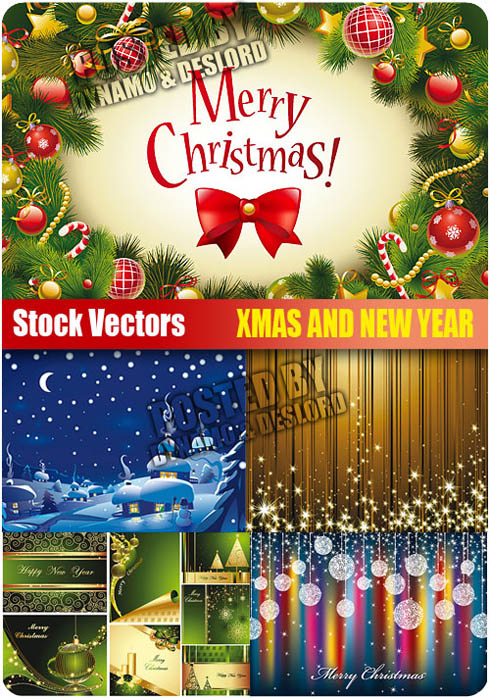 Stock Vectors - Xmas and New Year