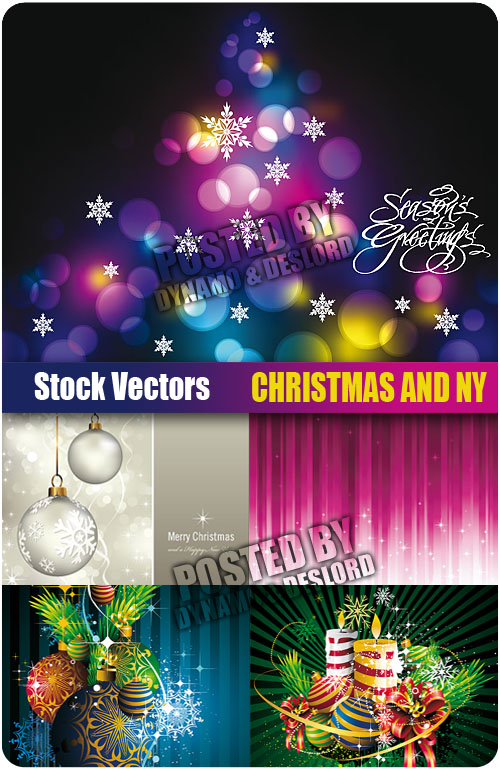 Stock Vectors - Christmas and NY