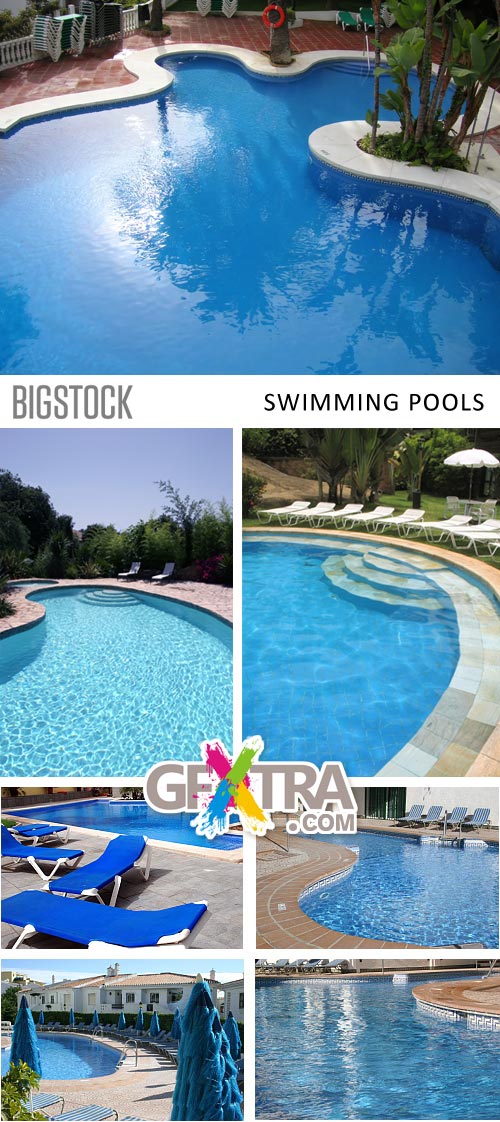 Swimming Pools, Bigstockphoto 12xJPGs
