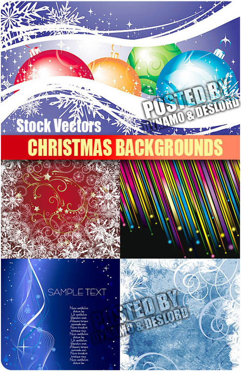 Stock Vectors - Christmas backgrounds