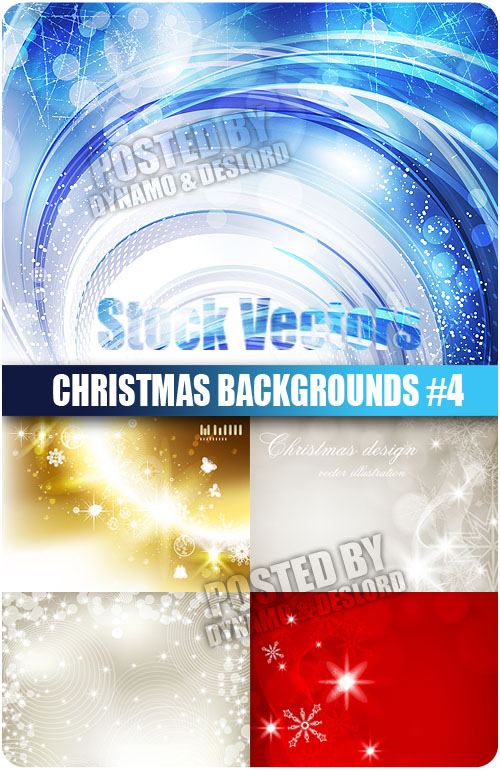 Stock Vectors - Christmas Backgrounds #4