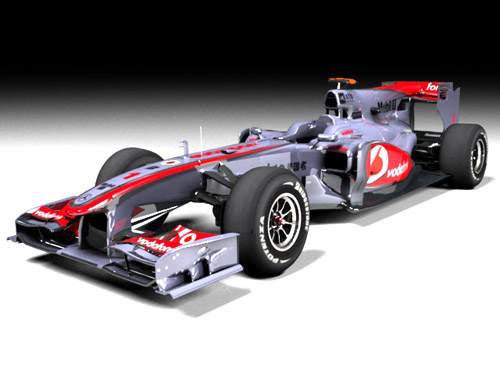 Cars models & textures from F1 2010 game