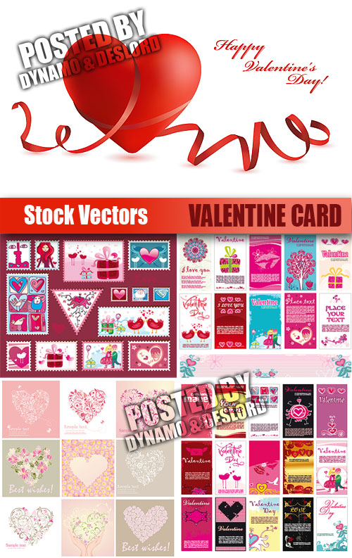 Stock Vectors - Valentine card