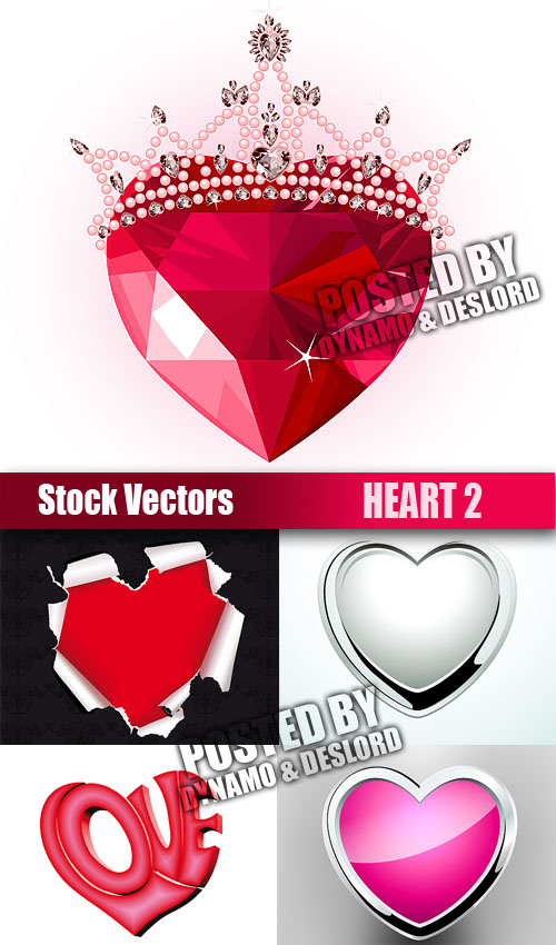 Stock Vectors - Heart 2