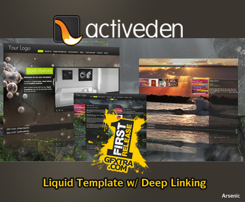 Liquid Template w/ Deep Linking - FULL - Activeden