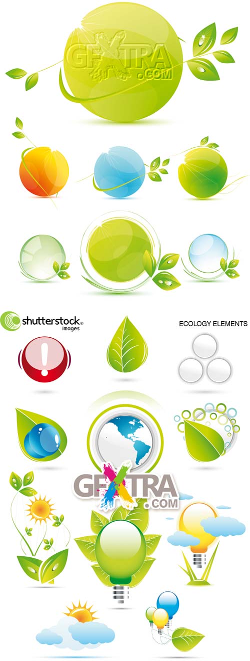 Shutterstock - Ecology Elements 4xEPS