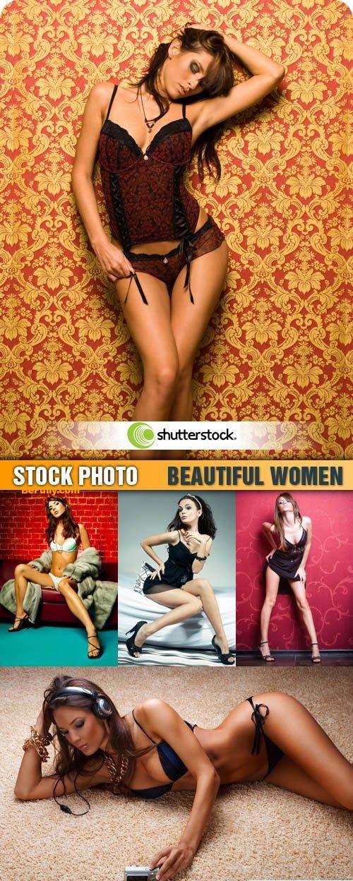 Shutterstock - Beautiful Women 5xJPGs