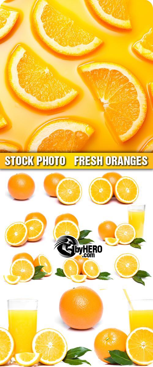 Fresh Oranges 3xJPGs