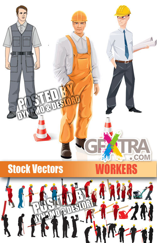 Stock vectors - Workers