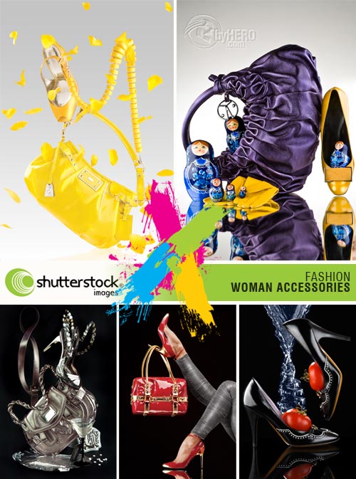 Fashion, Woman Accessories 5xJPGs Stock Image SS