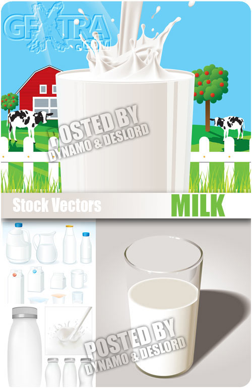 Milk - Stock Vectors