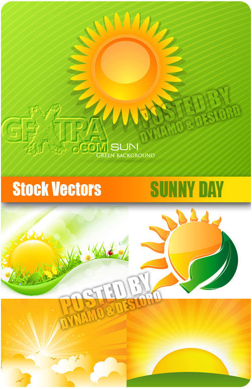 Sunny day - Stock Vectors