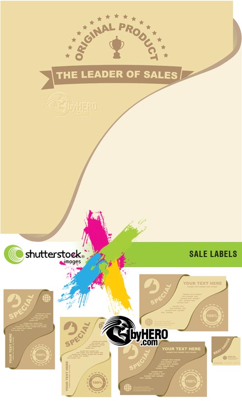 Sale Labels 3xEPS Vector SS