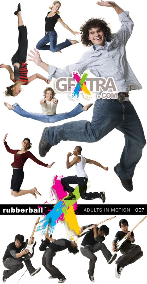 RubberBall 007 Adults in Motion