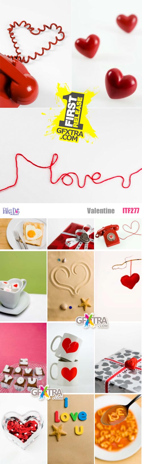 Polka Dot Images ITF277 Valentine