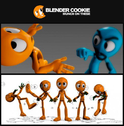Blender Cookie - Animating Baker VS Evil Baker