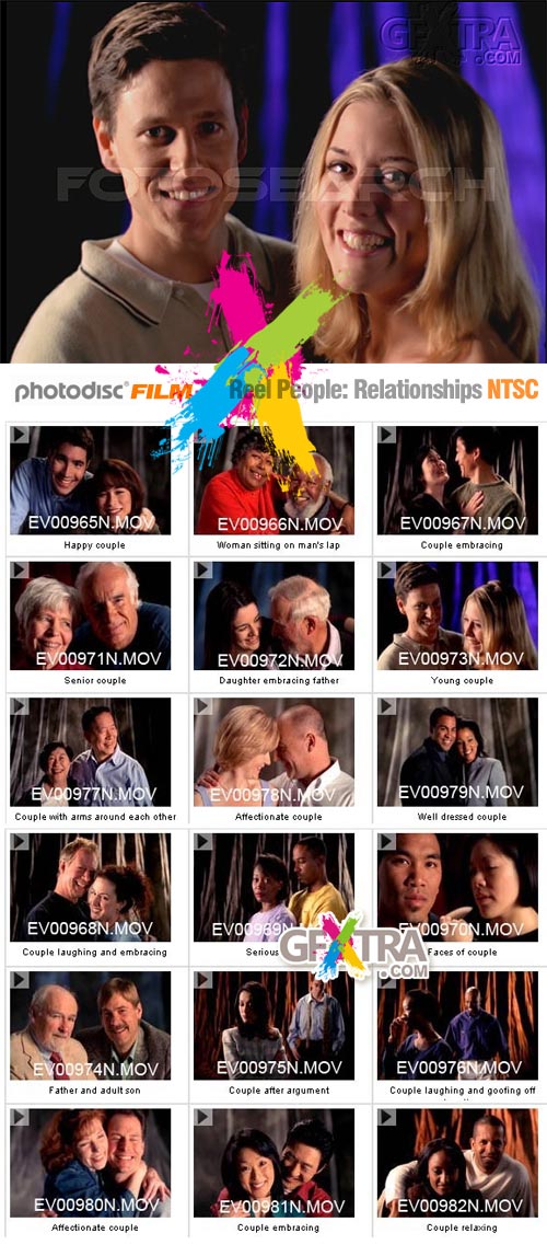 Reel People: Relationships NTSC - PhotoDisc Film