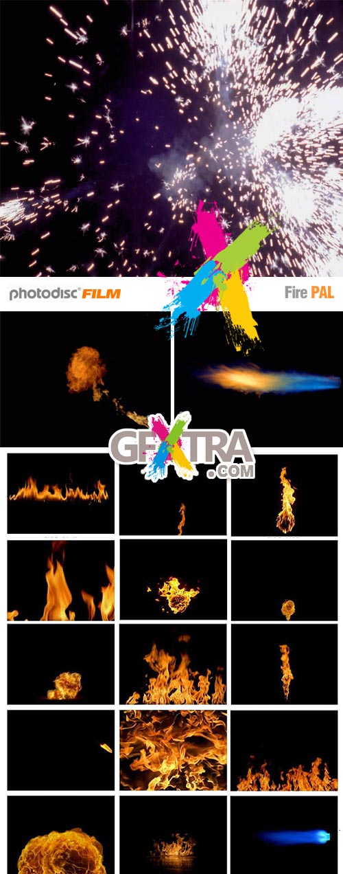 Fire PAL + Alpha Matte - Photodisc Film