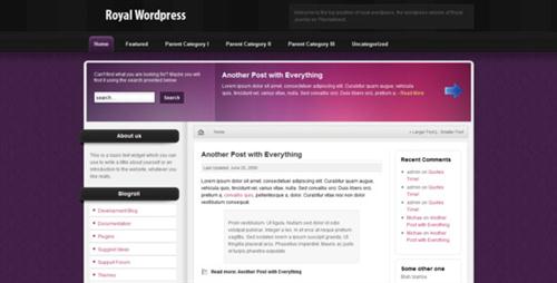 Royal WordPress, Premium WordPress Theme - Themeforest
