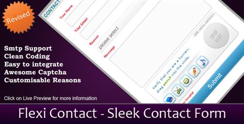 Flexi Contact, Sleek Contact Form RETAIL - CodeCanyon