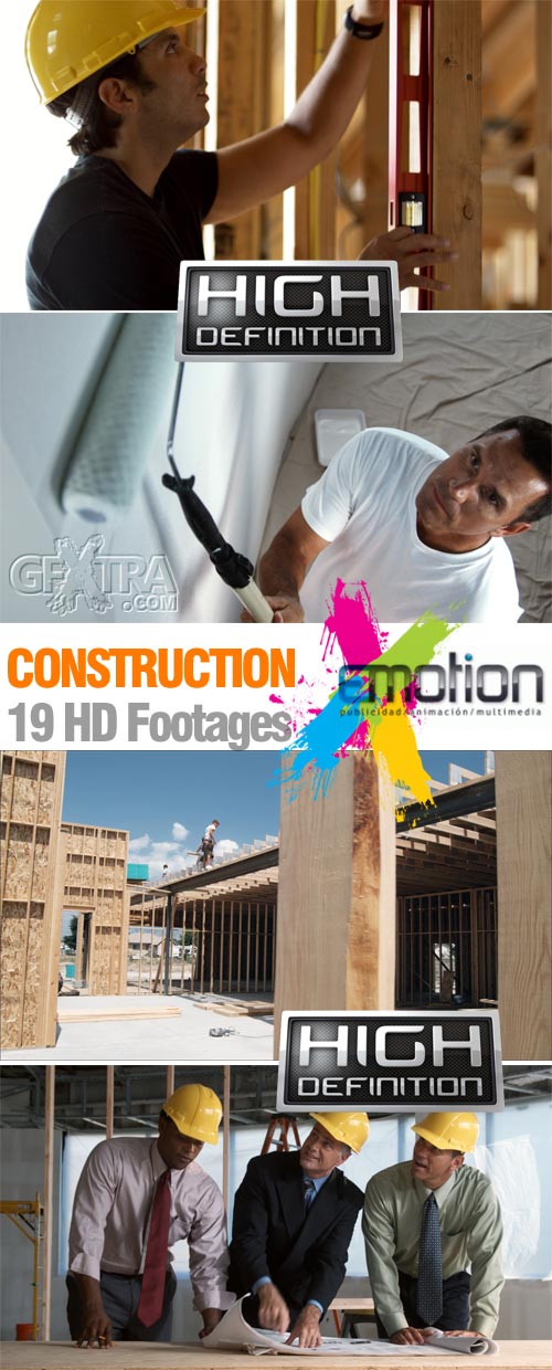 Construction - 19 HD Footages