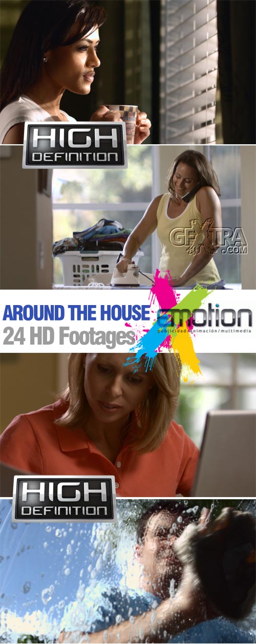 Around the House - 24 HD Footages