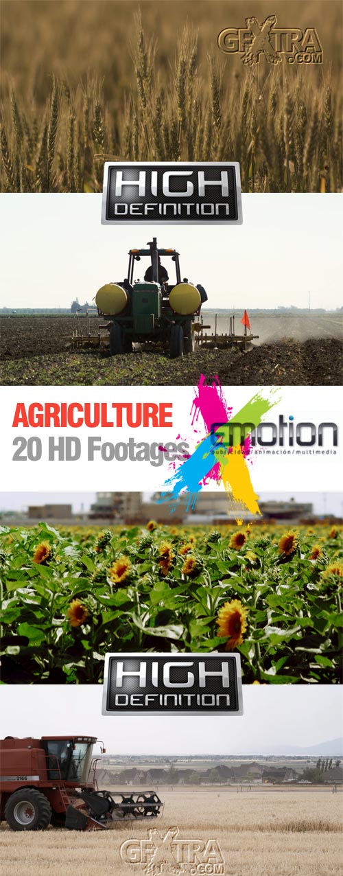 Agriculture - 20 HD Footages