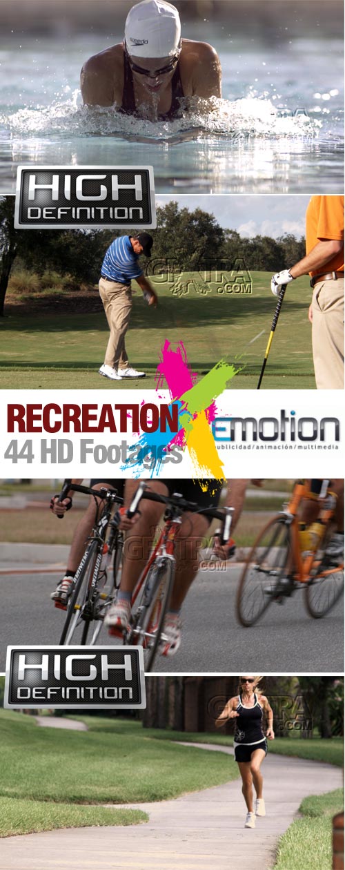 Recreation - 44 HD Footages
