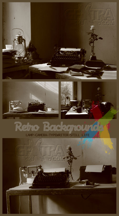 Retro Backgrounds, 12xUHQ Images