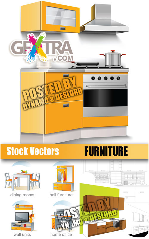 Furniture - Stock Vectors