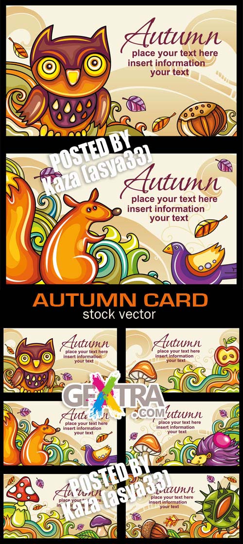 Autumn Cards II