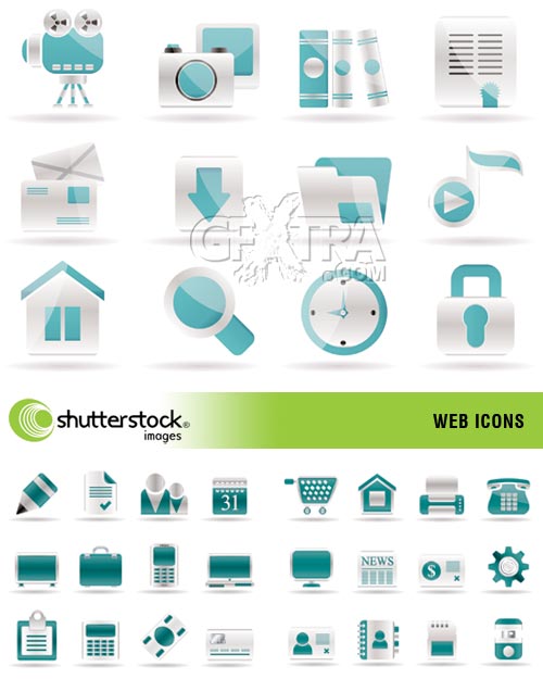 Web Icons 3xEPS, SS