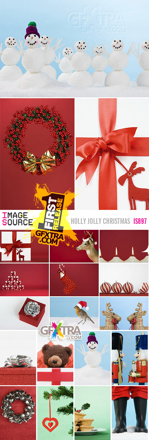 Image Source IS897 Holly Jolly Christmas