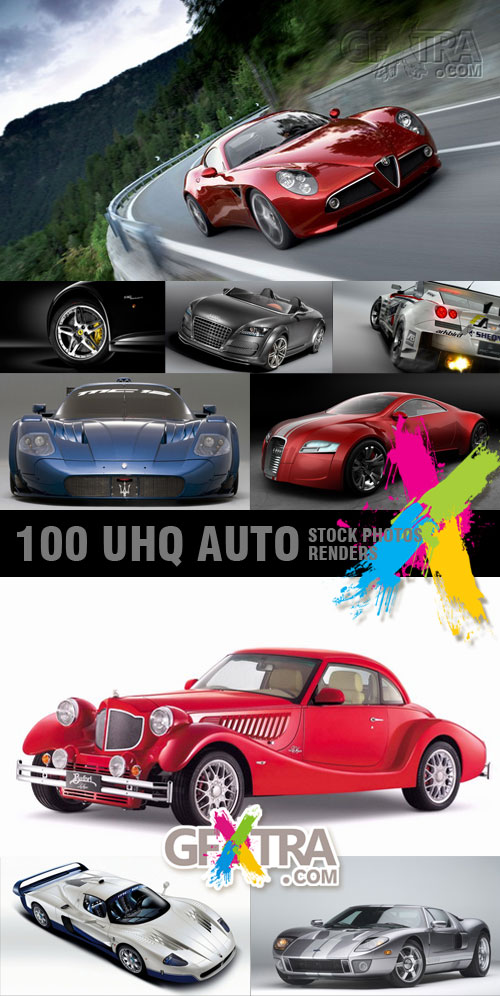 100 UHQ Auto Stock Photos & Renders