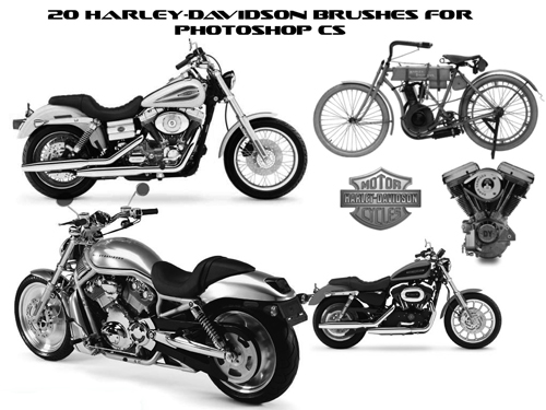 Harley Davidson Brushes