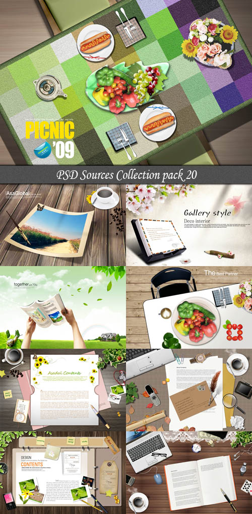 PSD Sources Collection pack 20