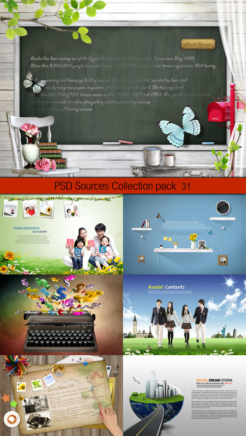 PSD Sources Collection pack 31