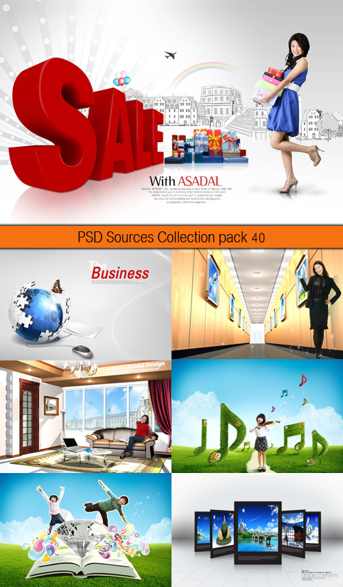 PSD Sources Collection pack 40