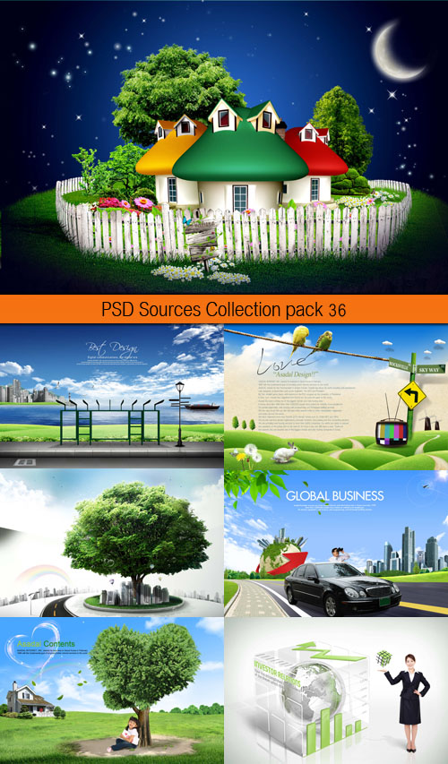 PSD Sources Collection pack 36